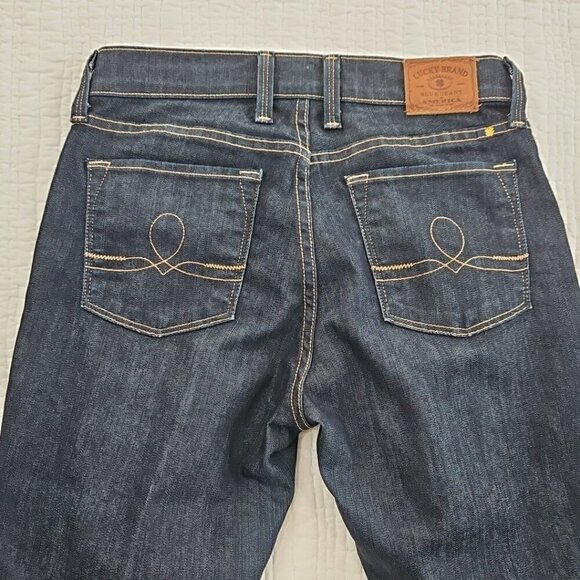 Lucky Brand Sofia Skinny Jeans Women's Size 6 W28xL30 Dark Wash Stretch EUC LN - Picture 11 of 15